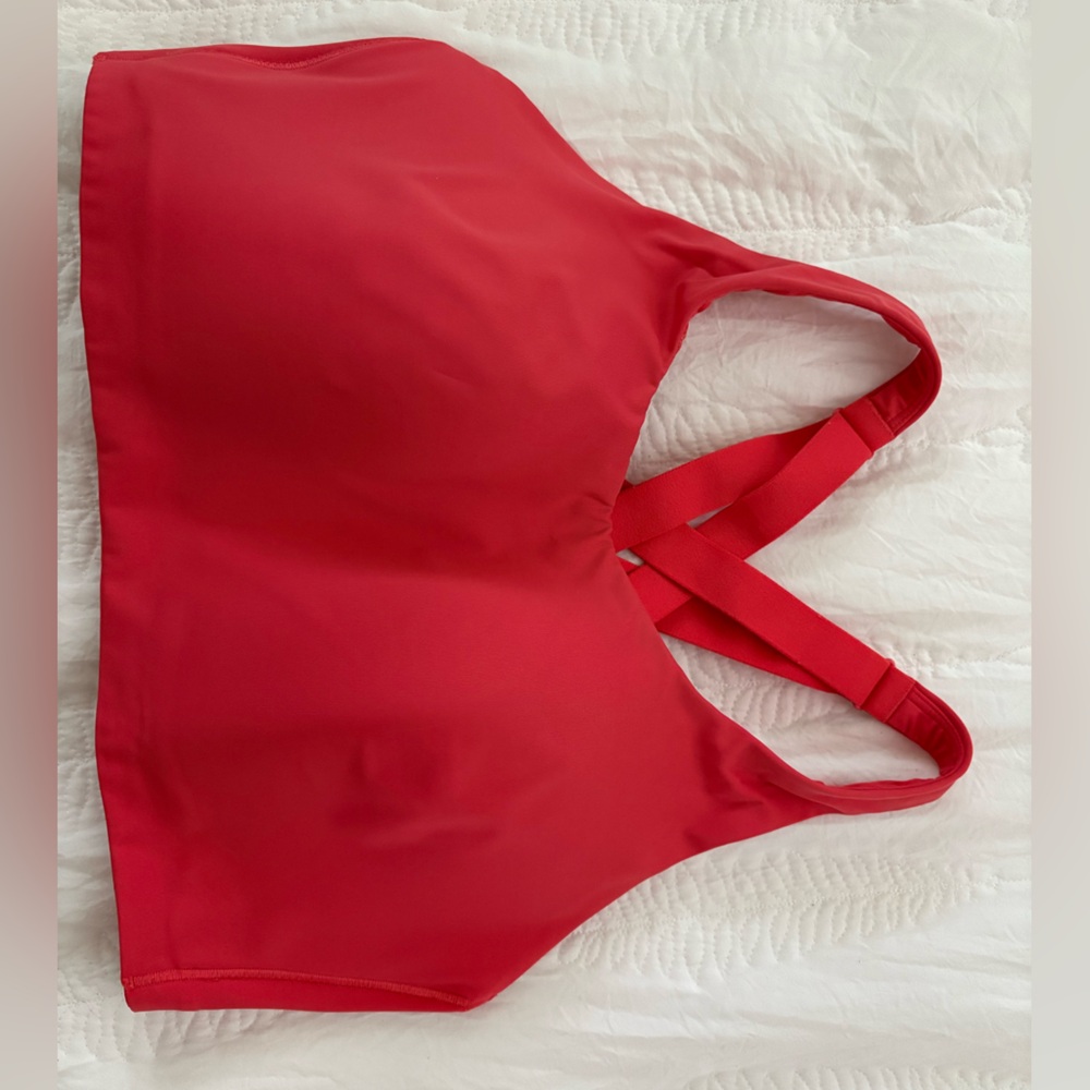 Lululemon Athletica Vibrant Red Sports Bra